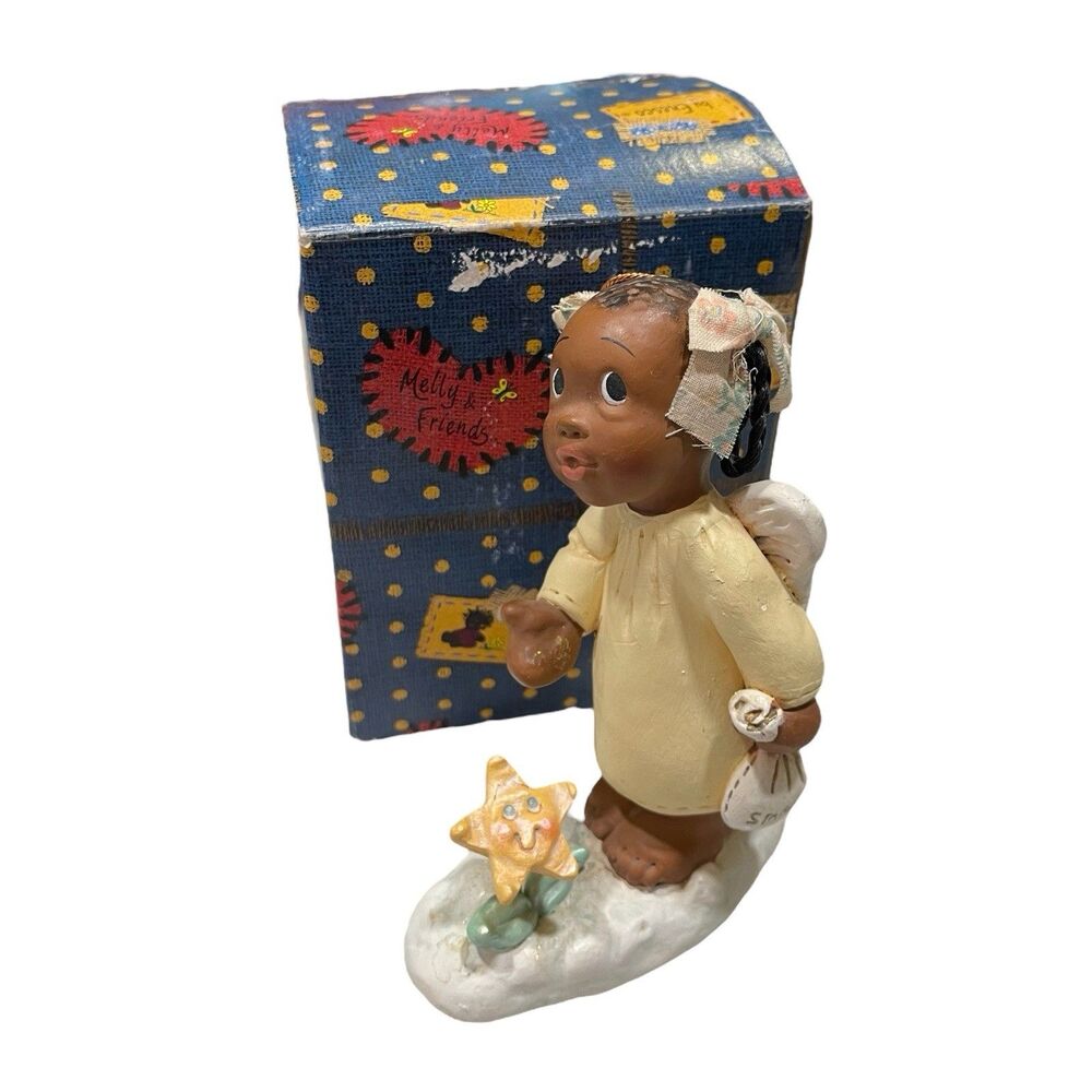 Vintage Enesco Melly & Friends June Somerford Sparkle Figurine 148873 W/ Box